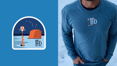 LED to® Fish Night Ice Long Sleeve Tee