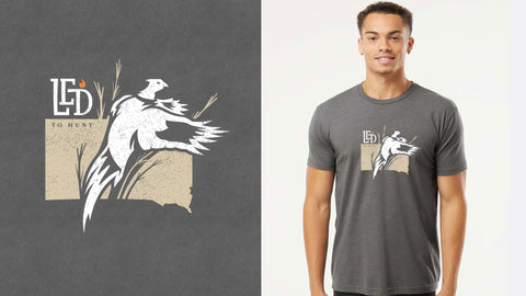 Dakota Ringneck Asphalt Premium Tee