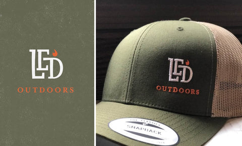 LED Outdoors™ Moss/khaki Trucker