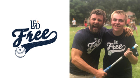 LED Free Baseball Performance Tee