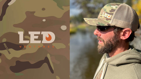 LEDventures™ Retro Camo Trucker
