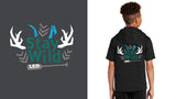 Stay Wild Youth Short Sleeve Hoodie