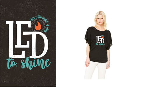 LED to® Shine Flowy Dolman