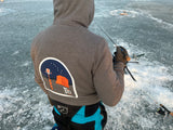 LED to® Fish North Face Ice Hoodie